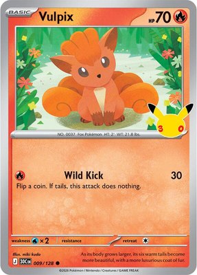 Vulpix, 30th Celebration