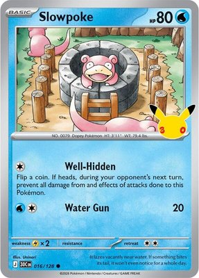 Slowpoke, 30th Celebration