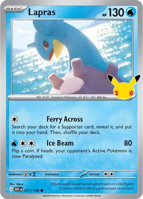 Lapras, 30th Celebration