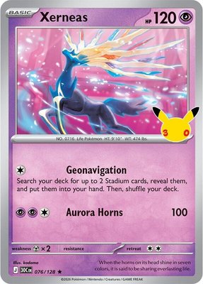Xerneas, 30th Celebration