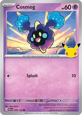 Cosmog, 30th Celebration
