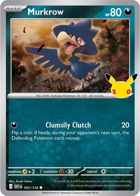 Murkrow, 30th Celebration