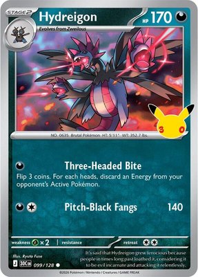 Hydreigon, 30th Celebration