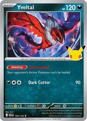 Yveltal, 30th Celebration