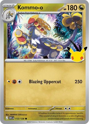 Kommo-o, 30th Celebration