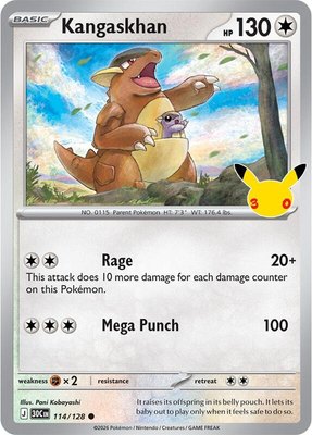 Kangaskhan, 30th Celebration
