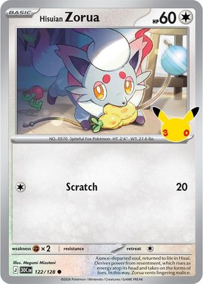 Hisuian Zorua, 30th Celebration