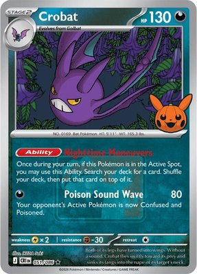 Crobat (Pokeween 2026), Miscellaneous Cards & Products