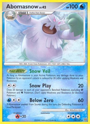 Abomasnow, Stormfront