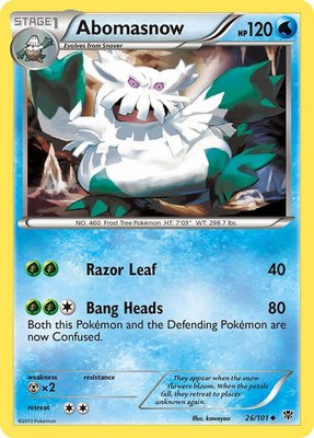 Abomasnow, Plasma Blast
