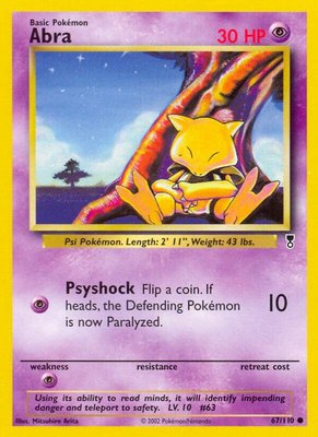 Abra, Legendary Collection