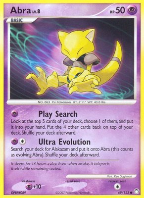 Abra, Mysterious Treasures