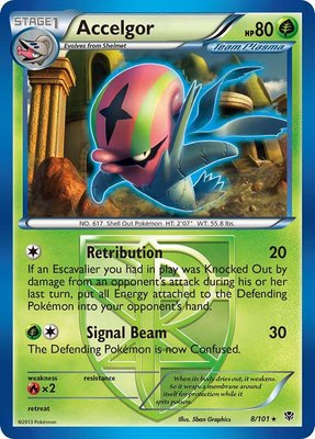 Accelgor (Team Plasma), Plasma Blast