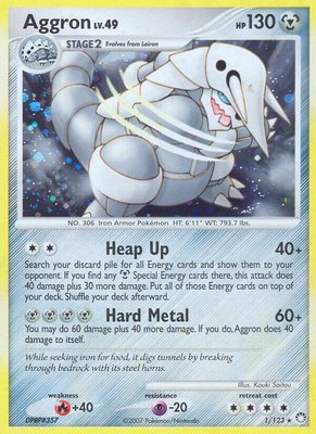 Aggron, Mysterious Treasures