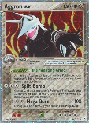 Aggron ex, EX Crystal Guardians