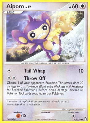 Aipom, Mysterious Treasures