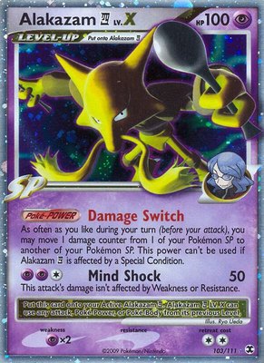 Alakazam E4 Lv.X, Rising Rivals