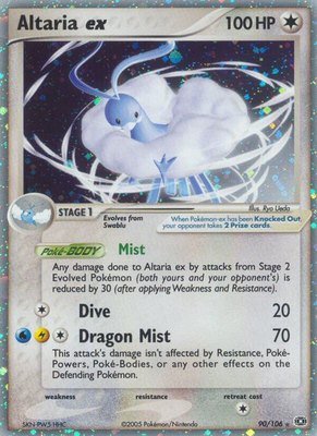 Altaria ex, EX Emerald