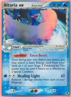Altaria ex (Delta Species), EX Dragon Frontiers
