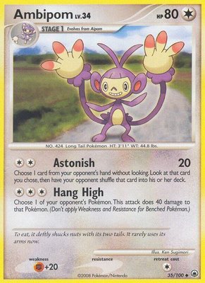 Ambipom, Majestic Dawn