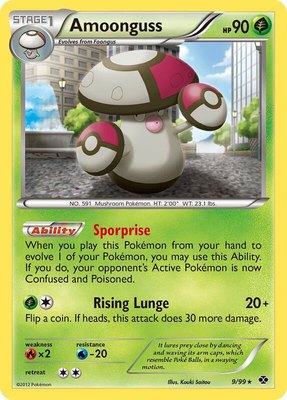 Amoonguss, Next Destinies