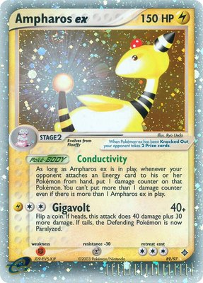 Ampharos ex, EX Dragon