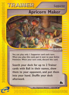 Apricorn Maker, Skyridge