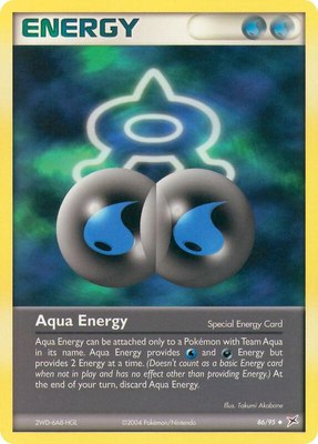 Aqua Energy, EX Team Magma vs Team Aqua
