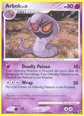 Arbok, Great Encounters