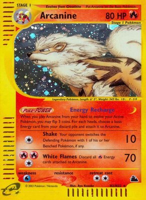 Arcanine (H2), Skyridge