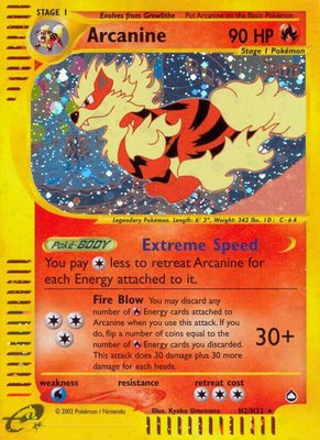 Arcanine (H2), Aquapolis