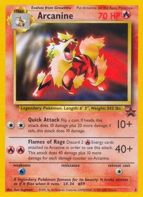 Arcanine, WoTC Promo