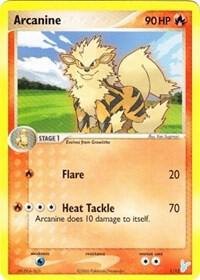 Arcanine, EX Trainer Kit 2: Plusle & Minun