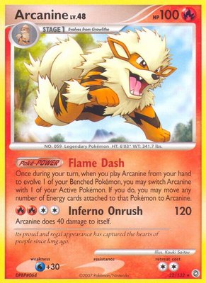 Arcanine, Secret Wonders