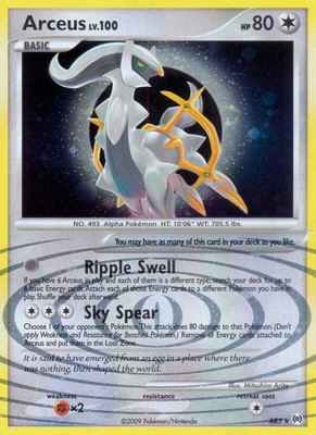 Arceus (AR5), Arceus