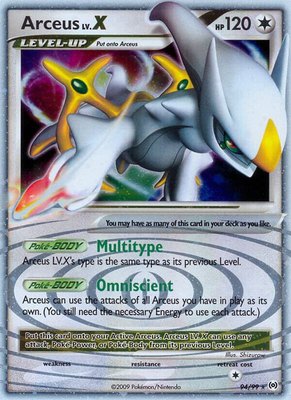 Arceus Lv.X (94), Arceus