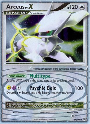Arceus Lv.X (96), Arceus