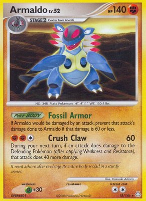 Armaldo, Legends Awakened