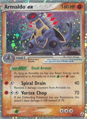 Armaldo ex, EX Legend Maker