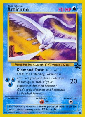 Articuno (22), WoTC Promo
