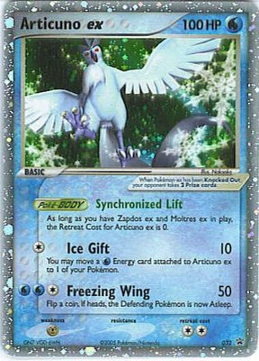 Articuno ex (EX Collector's Window Tins), Nintendo Promos