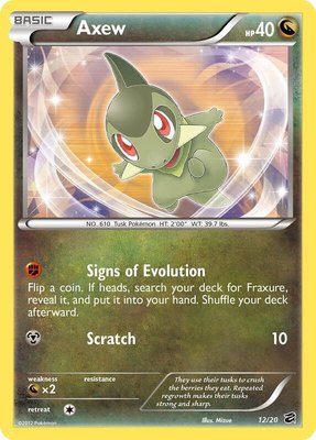 Axew (12), Dragon Vault