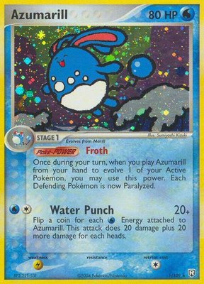 Azumarill, EX Team Rocket Returns