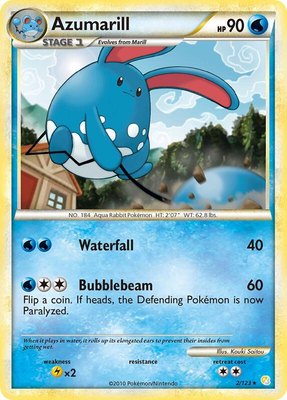 Azumarill, HeartGold SoulSilver