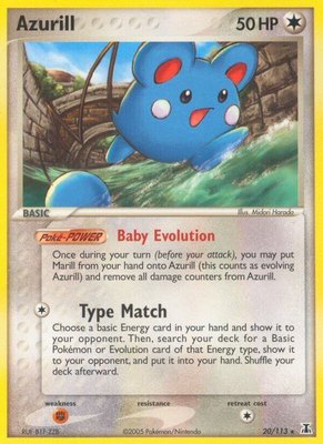 Azurill, EX Delta Species