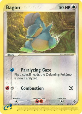Bagon, EX Dragon