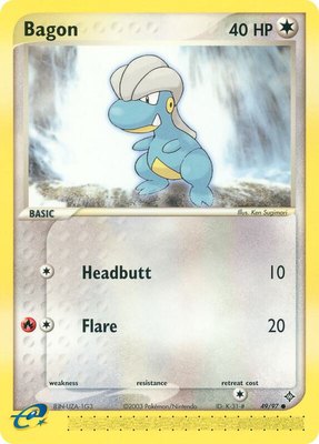Bagon, EX Dragon