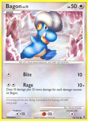 Bagon, Secret Wonders