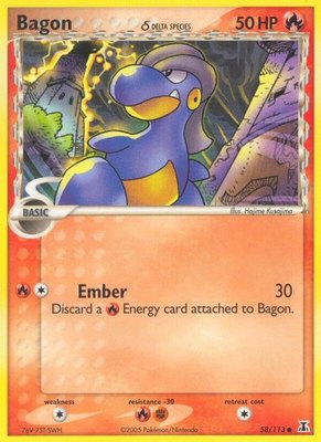 Bagon (Delta Species), EX Delta Species