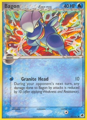 Bagon (Delta Species), EX Dragon Frontiers